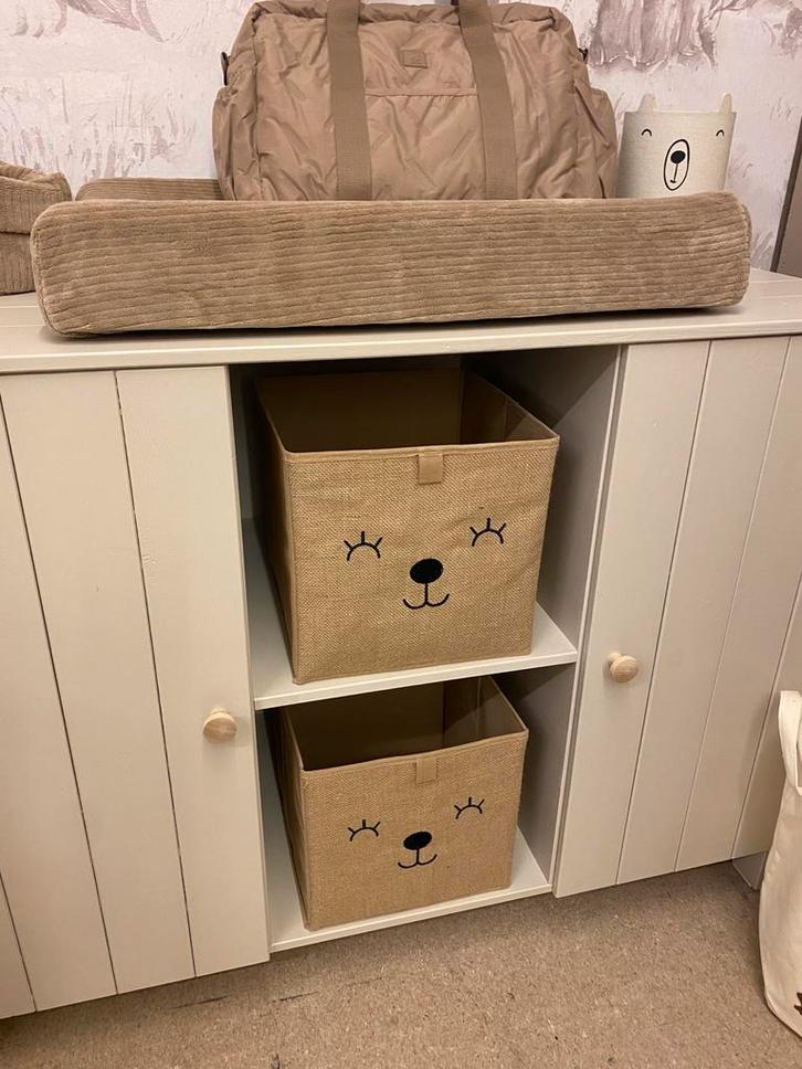 Jute Opbergbox Beer - Leuke Kinderkamer Decoratie, Kinderen en Baby's, Kinderkamer | Inrichting en Decoratie, Nieuw, Overige typen