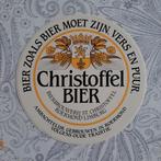 Sticker Christoffel Bier bier zoals bier moet zijn Vers en, Verzamelen, Biermerken, Ophalen of Verzenden, Zo goed als nieuw