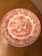 Antiek bord P. Regout, Ruth & Boaz, Ophalen of Verzenden