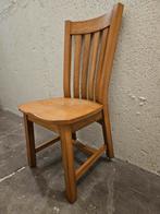 4 stevige houten stoelen, Huis en Inrichting, Stoelen, Ophalen, Zo goed als nieuw, Overige kleuren, Vier