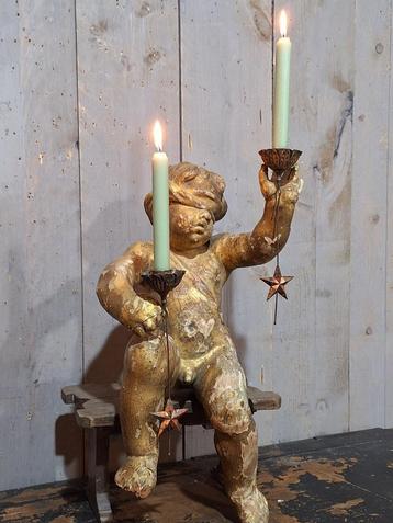 Antieke kerst kaarsen kandelaartjes beschikbaar voor biedingen