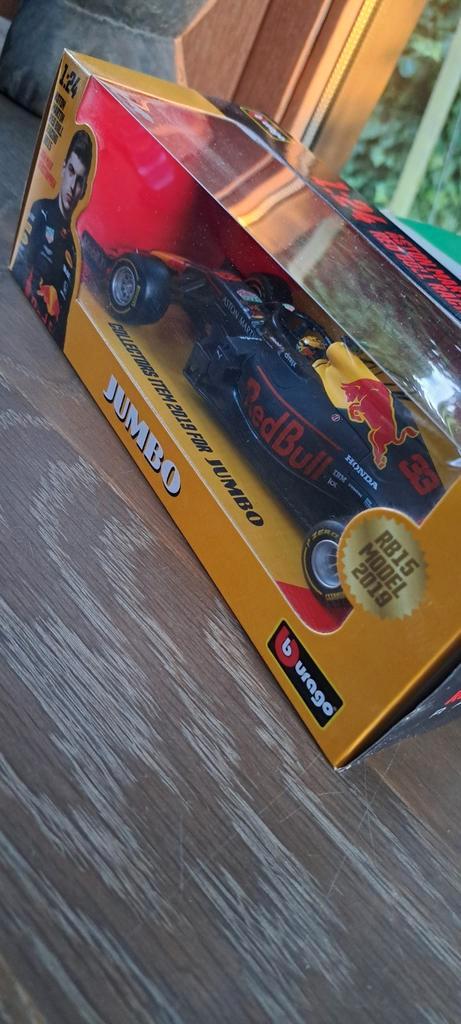 NIEUW in de doos Max Verstappen model 2019 RedBull, Hobby en Vrije tijd, Modelauto's | 1:24, Nieuw, Auto, Overige merken, Ophalen of Verzenden