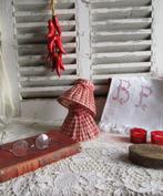 2 brocante lampenkapjes *Marries*, Antiek en Kunst, Curiosa en Brocante, Verzenden