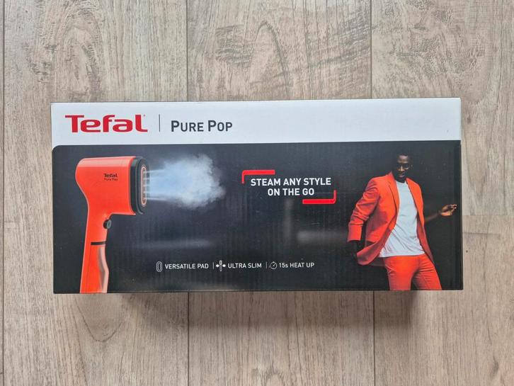 Tefal Pure Pop Kledingstomer - Nieuw!, Witgoed en Apparatuur, Stoomapparaten, Nieuw, Kledingstomer, Ophalen of Verzenden