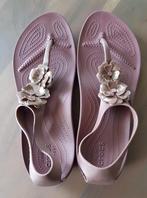 Teenslipper/sandalen Crocs, maat 41, Sandalen of Muiltjes, Ophalen of Verzenden, Crocs, Bruin