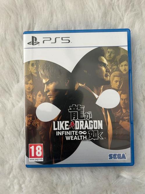 Like a Dragon Infinite Wealth PS5, Spelcomputers en Games, Games | Sony PlayStation 5, Zo goed als nieuw, Ophalen