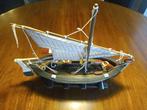 Houten Model Zeilboot Vissersboot - Nieuw in Doos!, Hobby en Vrije tijd, Modelbouw | Boten en Schepen, Ophalen of Verzenden, Nieuw