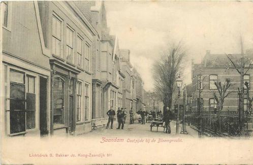 (388-132-021) Zaandam Oostzijde bij de Bloemgracht, Verzamelen, Ansichtkaarten | Nederland, Noord-Holland, Verzenden