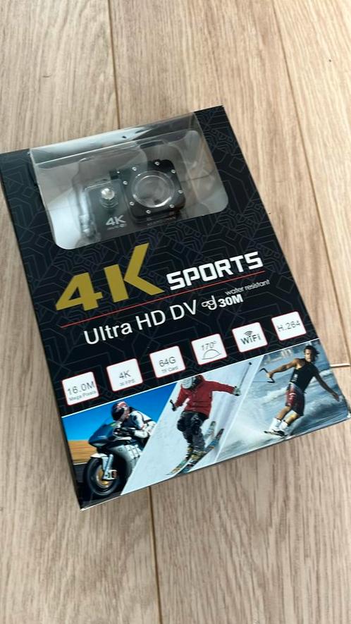 4K action can waterdicht, Audio, Tv en Foto, Actiecamera's, Nieuw, Overige merken, Ophalen of Verzenden
