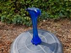 zeer oude vintage donker blauwe glazen vaas, Antiek en Kunst, Antiek | Vazen, Ophalen of Verzenden