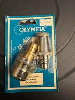Olympia Kraan Garnituur - Nieuw in Verpakking, Ophalen of Verzenden, Nieuw, Chroom, Kraan