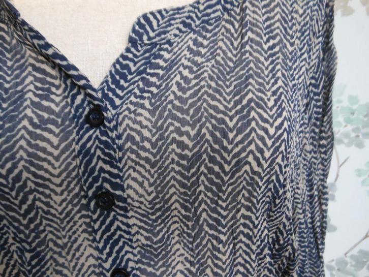 MISS ETAM blouse maat 44, Kleding | Dames, Blouses en Tunieken, Gedragen, Maat 42/44 (L), Blauw, Ophalen of Verzenden