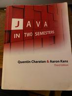 Java in two semesters - Quentin Charatan & Aaron Kans  3e ed, Boeken, Ophalen of Verzenden, Gelezen, Programmeertaal of Theorie