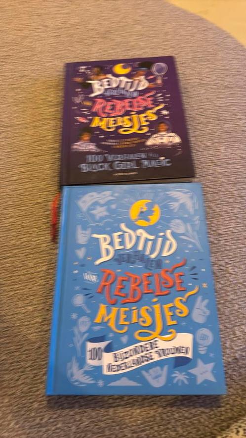 Bedtijdverhalen voor rebelse meisjes 2stuks als nieuw, Boeken, Kinderboeken | Jeugd | onder 10 jaar, Zo goed als nieuw, Ophalen of Verzenden