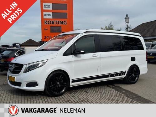 Mercedes V-Klasse CAMPER MARCO POLO AUTOMAAT 4x4 RIJKLAAR, Caravans en Kamperen, Campers, Bedrijf, Mercedes-Benz, Diesel, 5 tot 6 meter