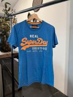Superdry T-shirt - Blauw - Maat M, Kleding | Heren, Ophalen of Verzenden, Zo goed als nieuw, Superdry, Maat 48/50 (M)