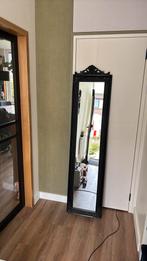 Spiegel 178cm x 43cm - zwarte lijst, Ophalen, Minder dan 50 cm, Gebruikt, 150 tot 200 cm