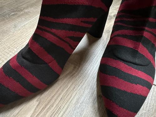 Nieuw: Zara enkellaarsjes (sokmodel) stretch rood/zwart 38, Kleding | Dames, Schoenen, Nieuw, Lage of Enkellaarzen, Rood, Verzenden