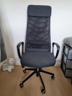 Bureaustoel IKEA Markus donkergrijs, Huis en Inrichting, Bureaustoelen, Ophalen, Zo goed als nieuw, Grijs, Bureaustoel