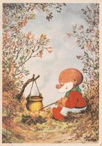 oude ansichtkaart Paulus de boskabouter bij vuur, Verzamelen, Ansichtkaarten | Themakaarten, Ophalen of Verzenden, 1960 tot 1980