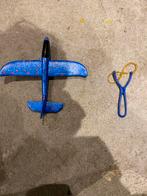 Speelgoed Vliegtuig met Katapult, Ophalen of Verzenden, Gebruikt