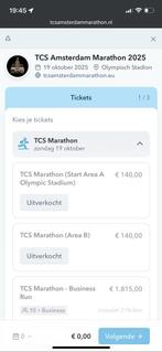 TCS Amsterdam Marathon, Eén persoon