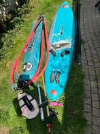 Complete windsurfset, Watersport en Boten, Windsurfen, Ophalen, 250 tot 300 cm, 5 tot 7 m², Zo goed als nieuw