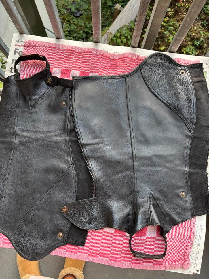 BR Latenzo half chaps L-regular zwart, Dieren en Toebehoren, Paardrijkleding, Zo goed als nieuw, Schoeisel, Overige soorten, Ophalen of Verzenden
