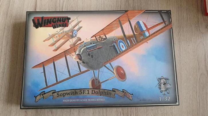 Wingnut Wings 1/32 Sopwith 5F.1 Dolphin, Hobby en Vrije tijd, Modelbouw | Vliegtuigen en Helikopters, Nieuw, Vliegtuig, Groter dan 1:72