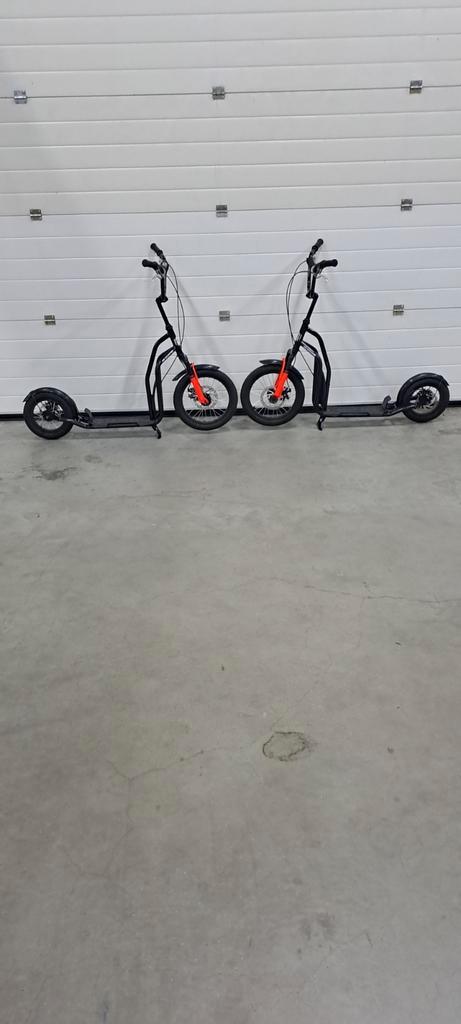Twee keer Stiga Air Step/Scooter - Gebruikt, Fietsen en Brommers, Steps, Gebruikt, Kickbike, Ophalen