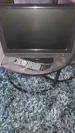 Tv met ingebouwde dvd speler., Gebruikt, Ophalen