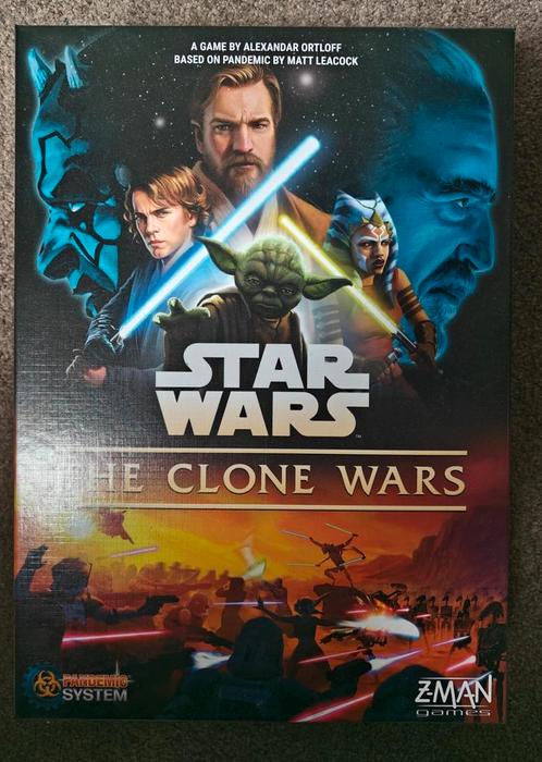 Star Wars The Clone Wars, Hobby en Vrije tijd, Gezelschapsspellen | Bordspellen, Zo goed als nieuw, Ophalen of Verzenden