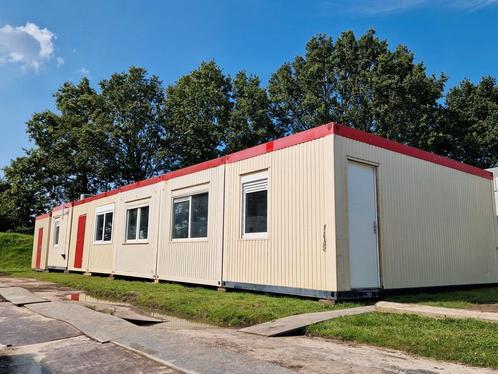 6st geschakelde kantoorunits / woonunit / bouwkeet 17x6m, Zakelijke goederen, Machines en Bouw | Keten en Containers, Ophalen