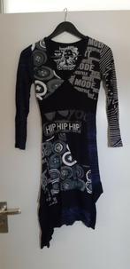 A symmetrische Desigual jurk, Kleding | Dames, Jurken, Ophalen of Verzenden, Zo goed als nieuw, Maat 34 (XS) of kleiner