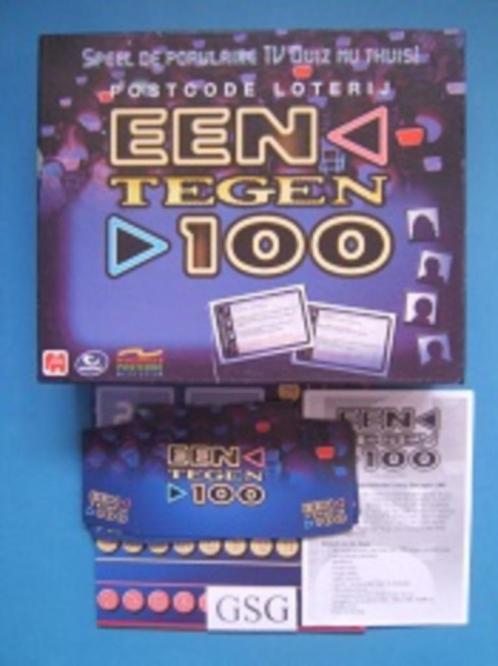 Postcode loterij 1 tegen 100 nr. 00412-02, Hobby en Vrije tijd, Gezelschapsspellen | Bordspellen, Zo goed als nieuw, Ophalen