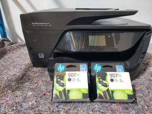 HP Officejet Pro 6970, Computers en Software, Printers, Gebruikt, All-in-one, Inkjetprinter, Faxen, Kleur printen, Kopieren, Mailen