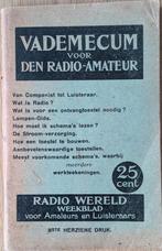 Vademecum voor den Radio-Amateur, uitgave 1927, Gelezen, Lichtenveldt, J.J., Ophalen of Verzenden, Overige onderwerpen