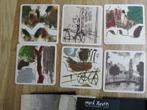 Mark Raven ART-BOX Amsterdam onderzetters coasters in doosje, Antiek en Kunst, Ophalen of Verzenden