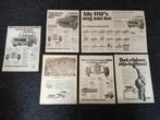 6x Reclame (A4) DAF 66 / Variomatic (1973), Verzenden, Auto's