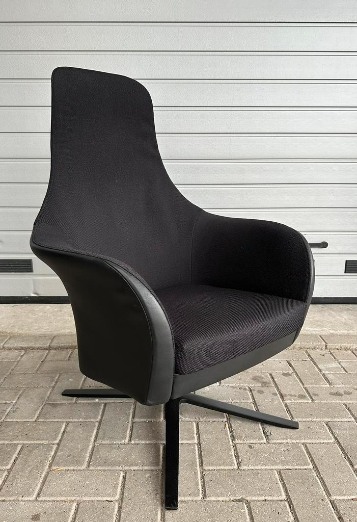 Montis Marvin design draai fauteuil, Huis en Inrichting, Fauteuils, Zo goed als nieuw, Stof, 50 tot 75 cm, Ophalen