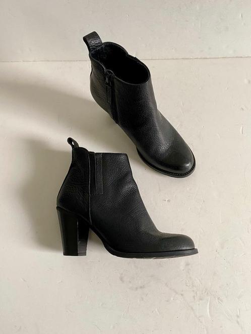 i550 Gardenia Copenhagen maat 38 leren lage laarsjes enkel, Kleding | Dames, Schoenen, Zo goed als nieuw, Zwart, Ophalen of Verzenden