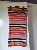 Gestreepte rok XL, stretchmateriaal, Overige kleuren, Maat 46/48 (XL) of groter, Ophalen of Verzenden, Knielengte