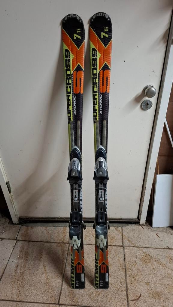 Atomic Supercross Ski's 150 cm, Ophalen, 140 tot 160 cm, Gebruikt, Carve