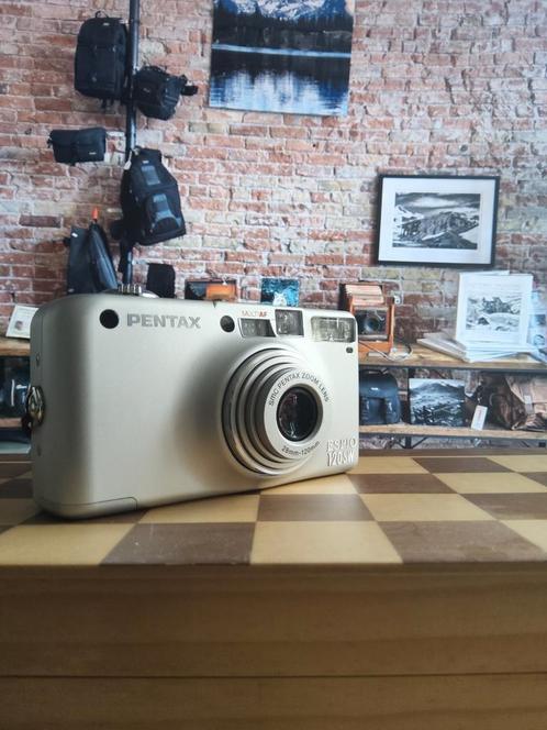 Pentax Espio 120SW - Compacte Breedhoekkracht!, Audio, Tv en Foto, Fotocamera's Analoog, Zo goed als nieuw, Compact, Pentax, Ophalen of Verzenden