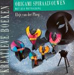 Origamispiraal vouwen met wet-folding Elsje v.d. Ploeg, Ophalen of Verzenden, Zo goed als nieuw, Overige onderwerpen