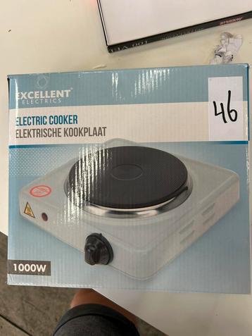 Elektrische kookplaat Nieuw 1000W beschikbaar voor biedingen