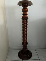 Oude houten Zuil//Pedestal, Huis en Inrichting, Woonaccessoires | Zuilen en Pilaren, Ophalen, Gebruikt
