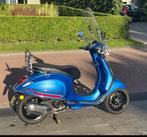 Vespa sprint 45 km/u mat blauw - 2023, Ophalen, Overige modellen, Maximaal 45 km/u, Zo goed als nieuw