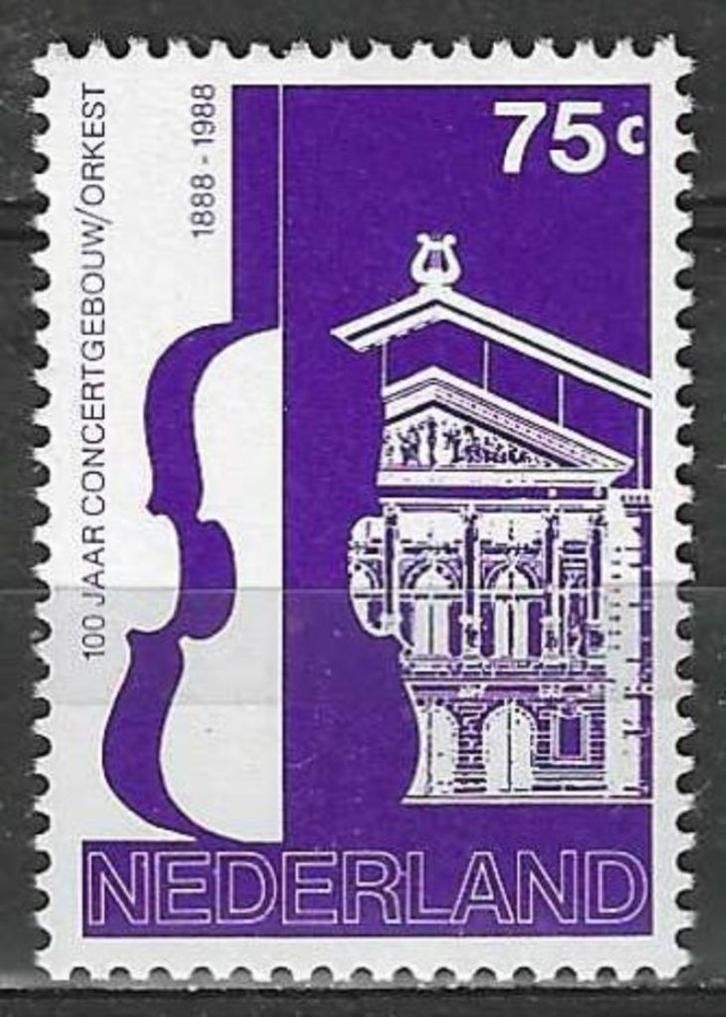 Nederland 1988 - Yvert 1322 - Concertgebouw Amsterdam (PF), Postzegels en Munten, Postzegels | Nederland, Postfris, Verzenden
