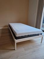 1-persoonsbed 90 x 200 incl. Beter Bed matras, Ophalen, 90 cm, Eenpersoons, Wit